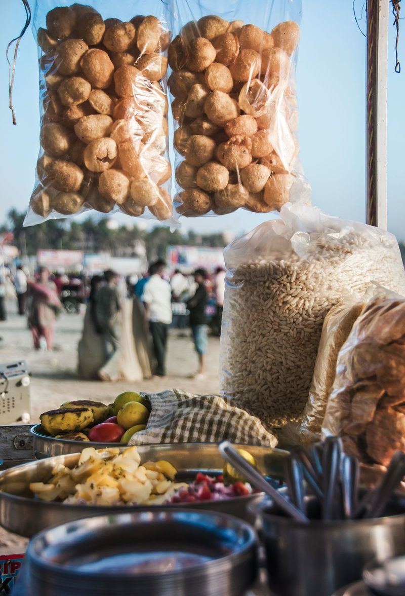 Pani Puri in Mumbai, India