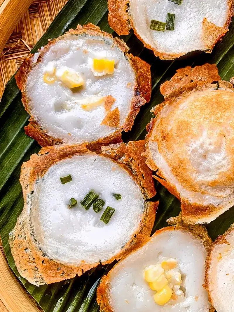 Khanom Krok Coconut Cups