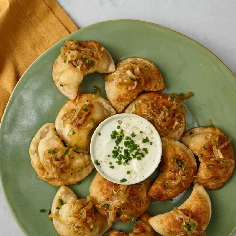 Pierogi Party Plate