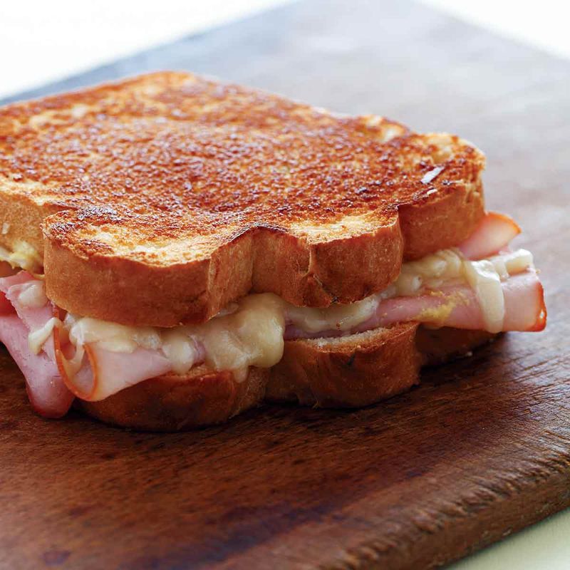 Grilled Ham and Cheese