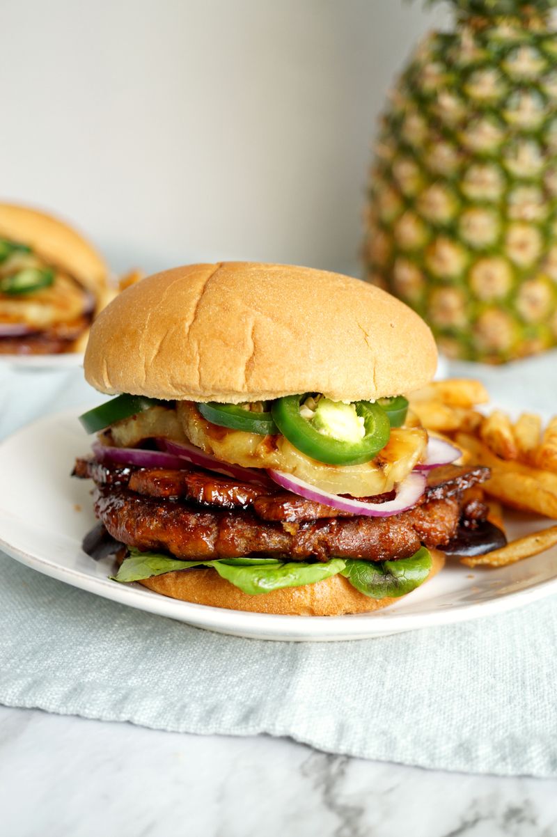 Pineapple Teriyaki Burgers