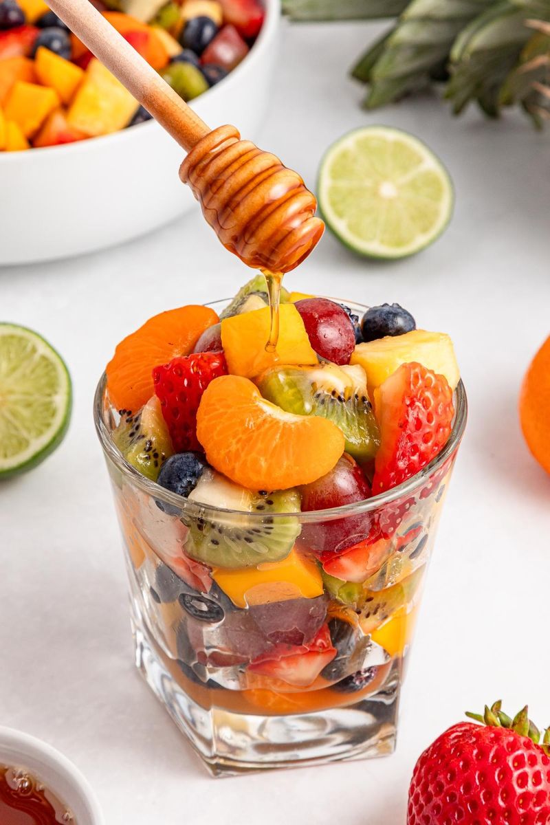 Fruit Salad with Honey Lime