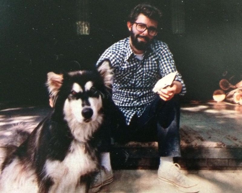 George Lucas' Dog and Two Famous Characters
