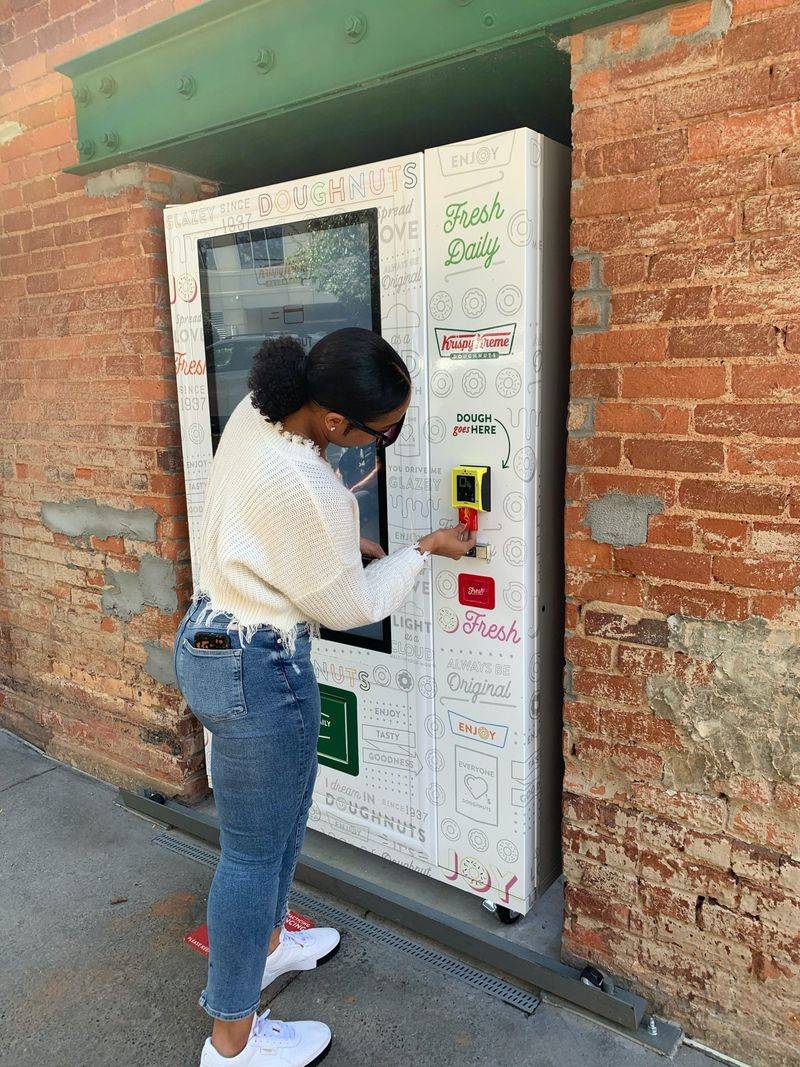 Charlotte Got a Doughnut Vending Machine