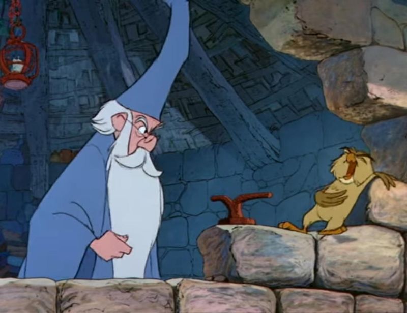 Archimedes: The Owl Who Cannot Keep a Straight Face