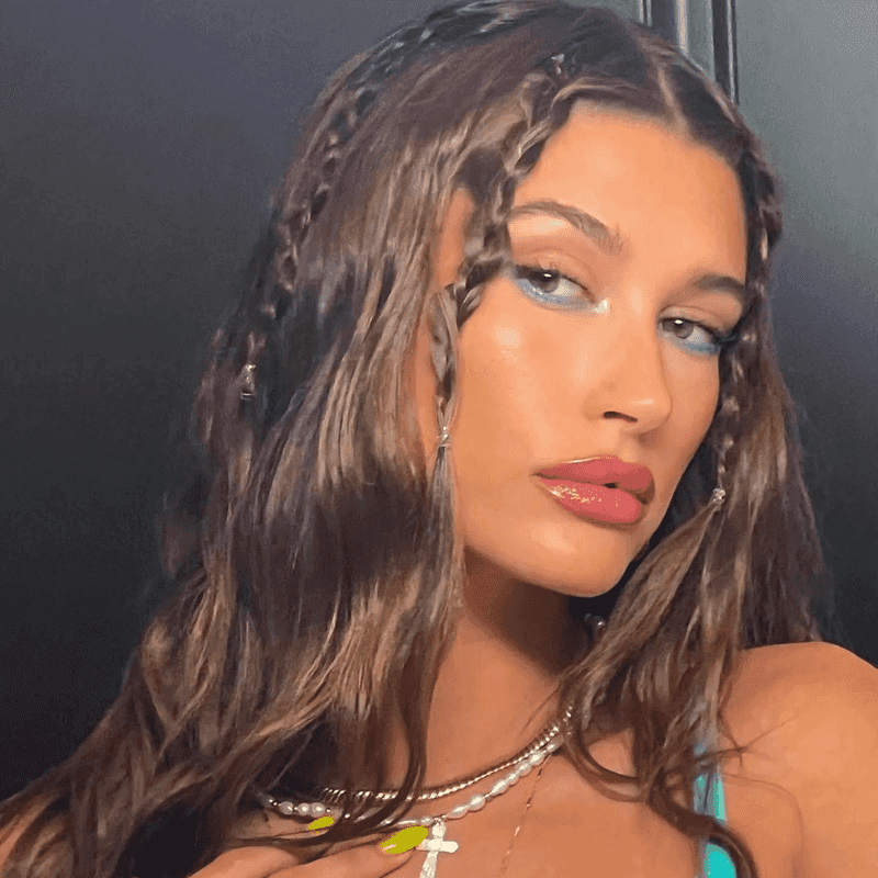 Baby Braids Add a Tiny Retro Accent
