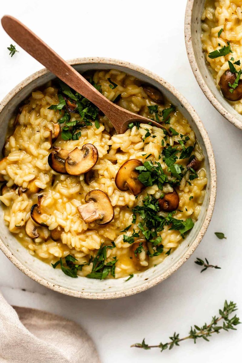 Mushroom Risotto