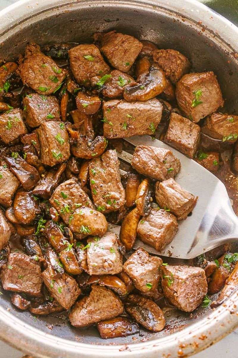 Steak and Mushroom Skillet