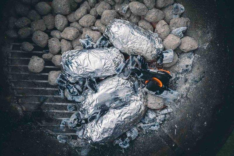 Potatoes Baked in the Coals