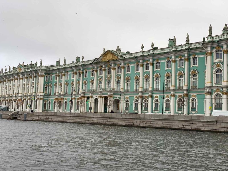 St. Petersburg, Russia: Palaces Along the Water