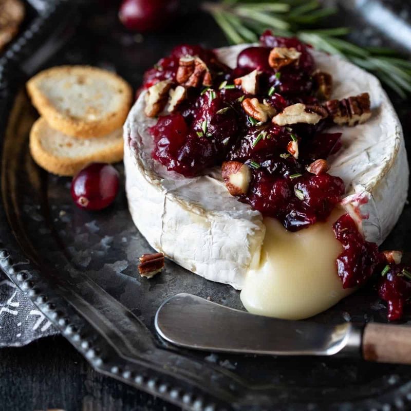 Baked Brie With Jam