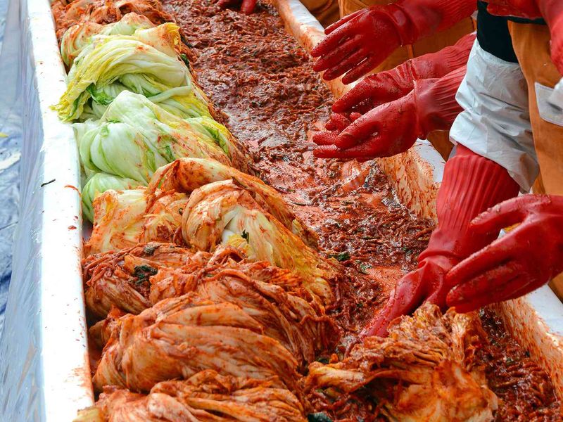 Kimchi and Korean Cabbage