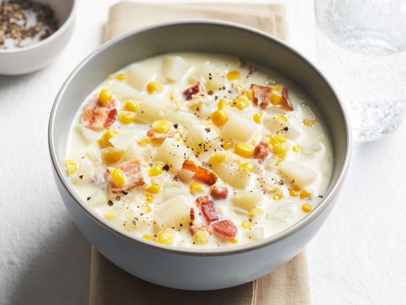 Corn Chowder in Thirty Minutes