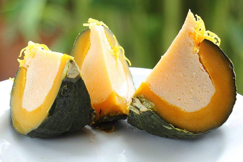 Pumpkin Simmered in Thai Coconut Custard