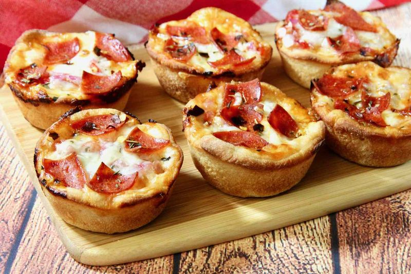 Muffin Tin Pizza Cups