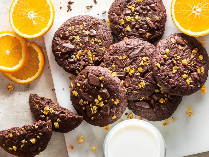 Chocolate Orange Cookies