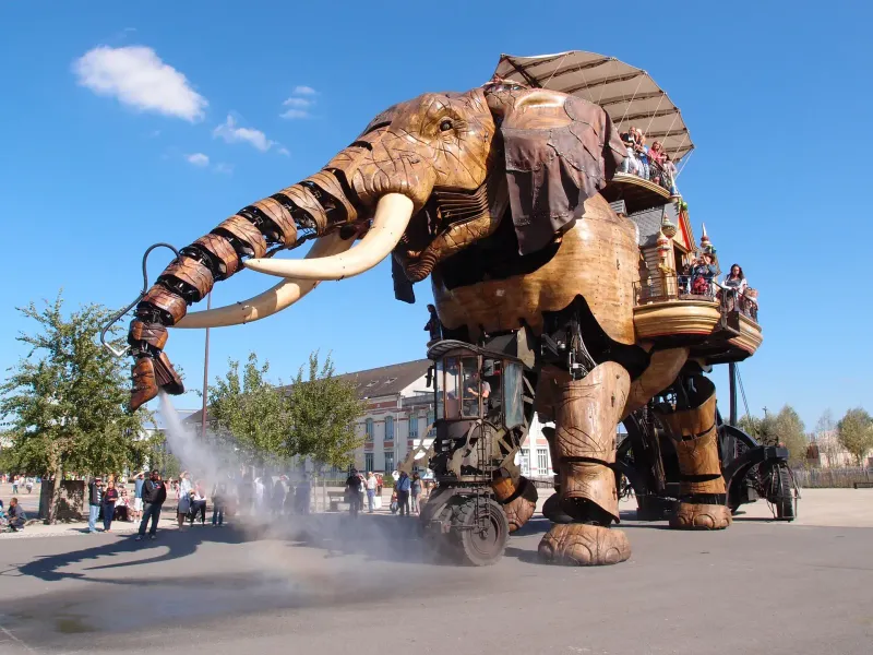 Nantes: Where History Meets Giant Machines