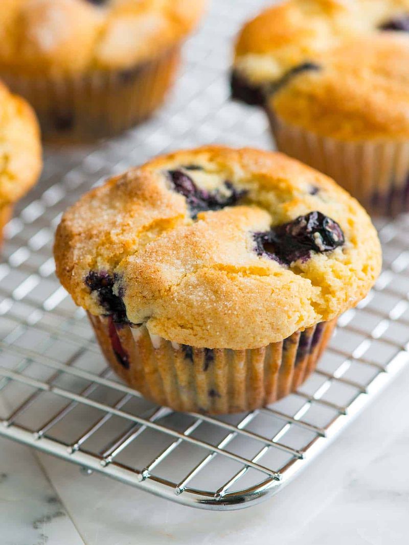 Master Fluffy Blueberry Muffins