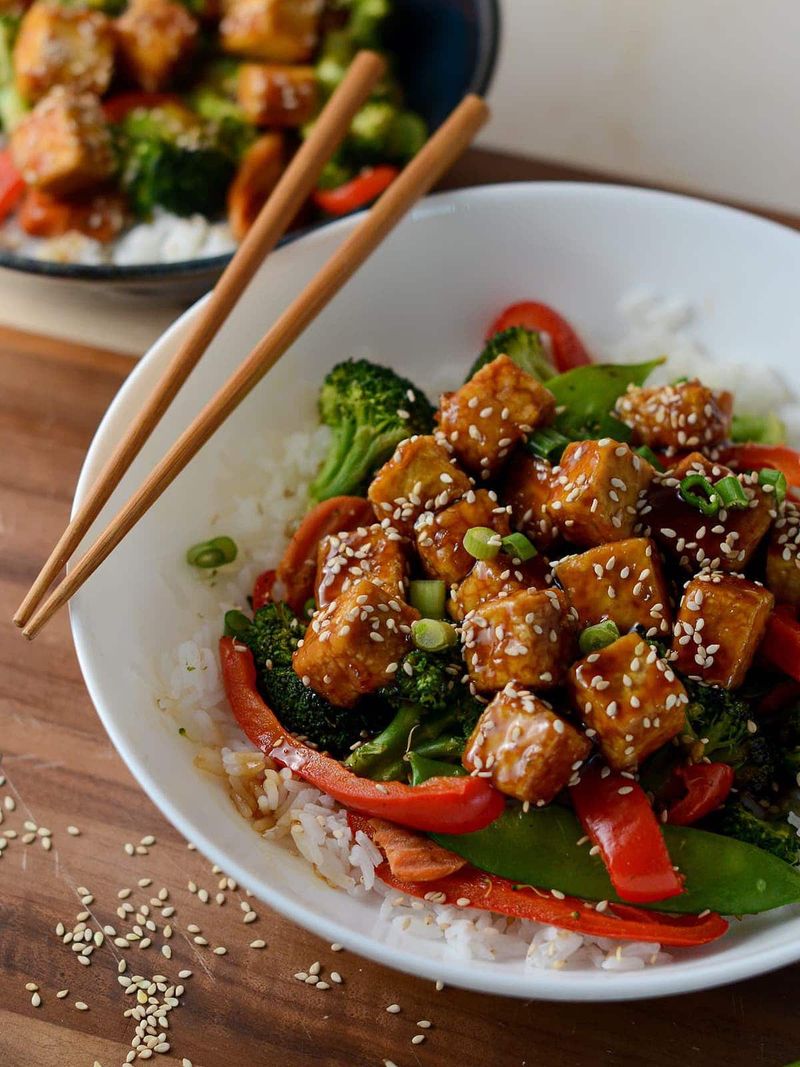 Teriyaki Tofu Stir-Fry