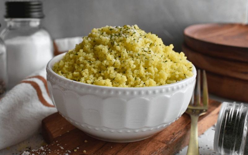 Garlic Parmesan Couscous