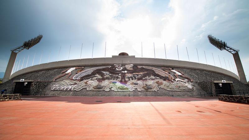 Mexico City's University Stadium: Sport Meets Campus Art