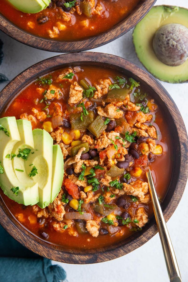 Turkey Taco Soup
