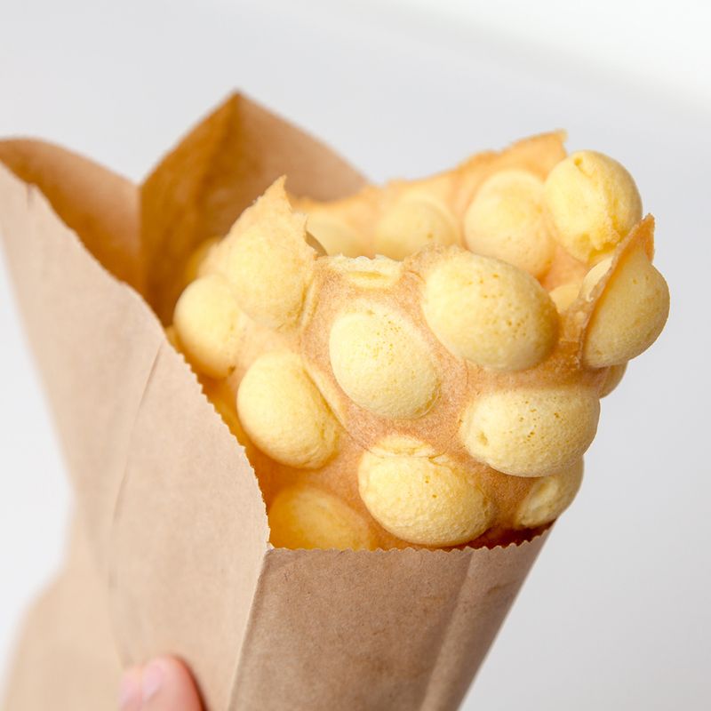 Egg Waffles from Hong Kong
