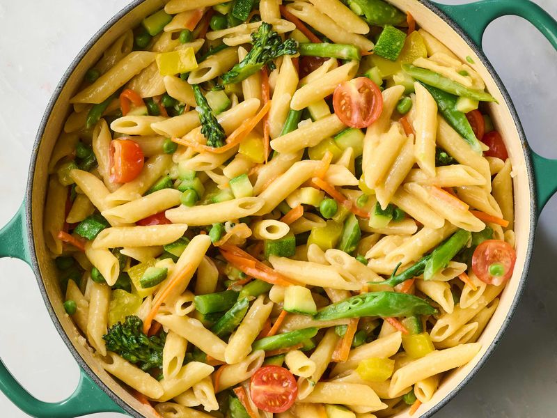 One Pot Pasta Primavera