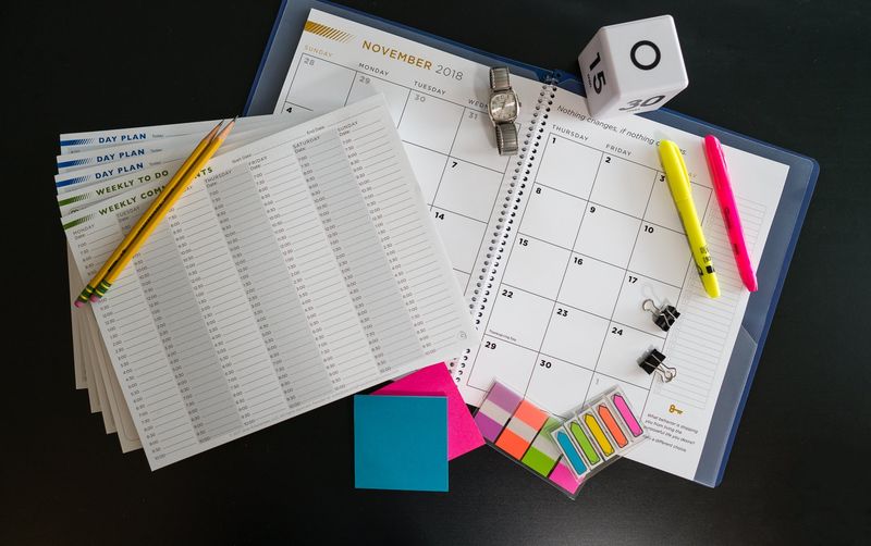 A Packed Schedule Needs Priorities