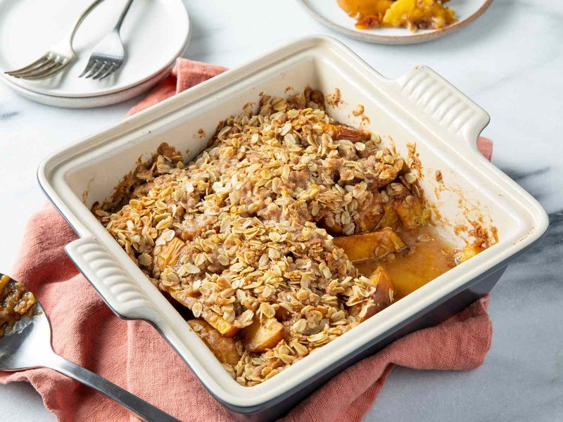Easy Peach Crisp