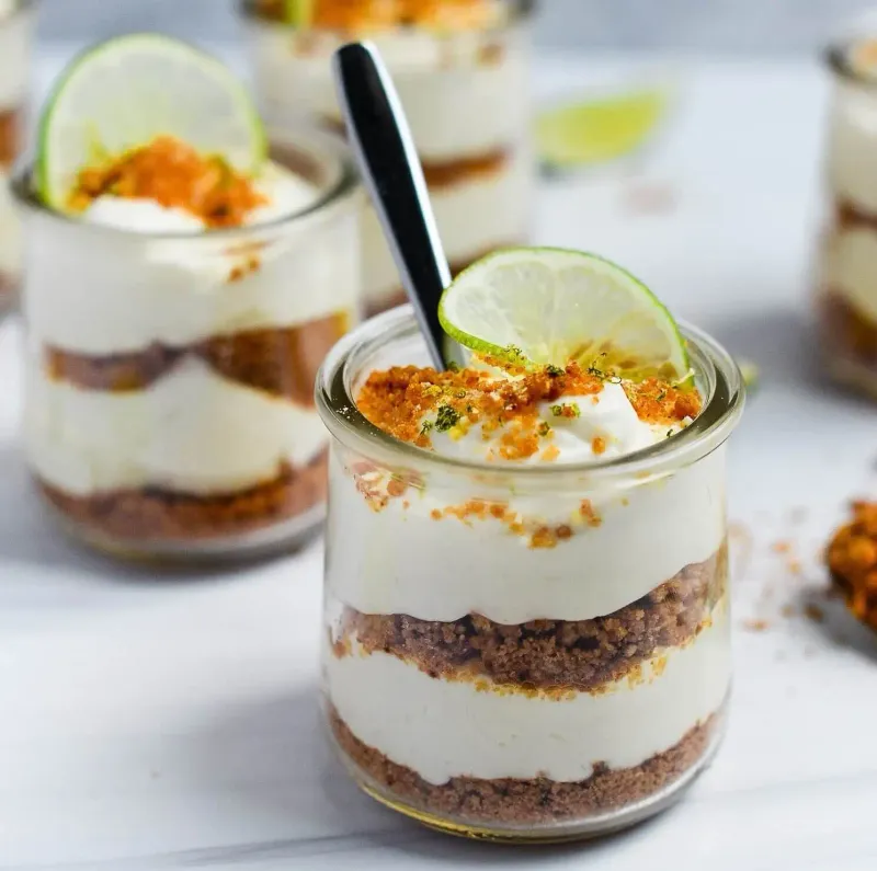 Mango Key Lime Pie Pudding