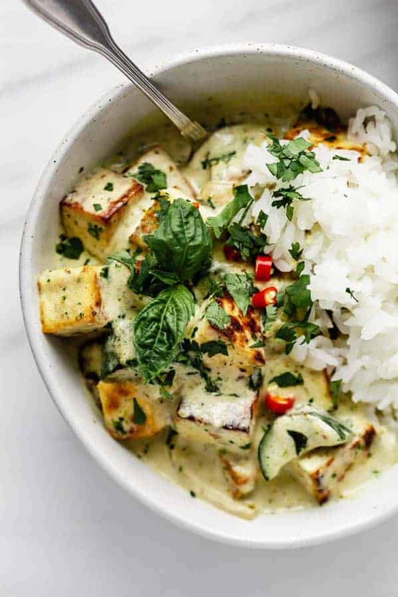 Thai Green Curry with Tofu