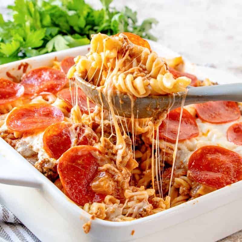 Pizza Pasta Bake