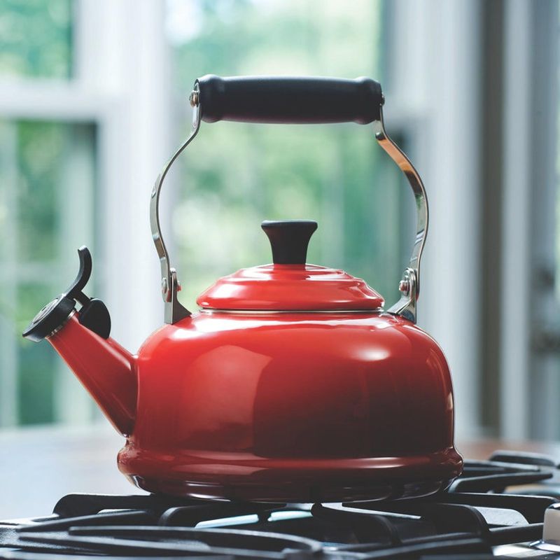 Stovetop Tea Kettles with a Cheerful Whistle