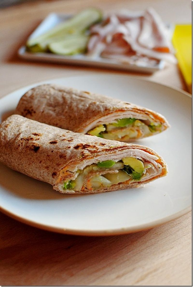 Whole Wheat Turkey Wrap