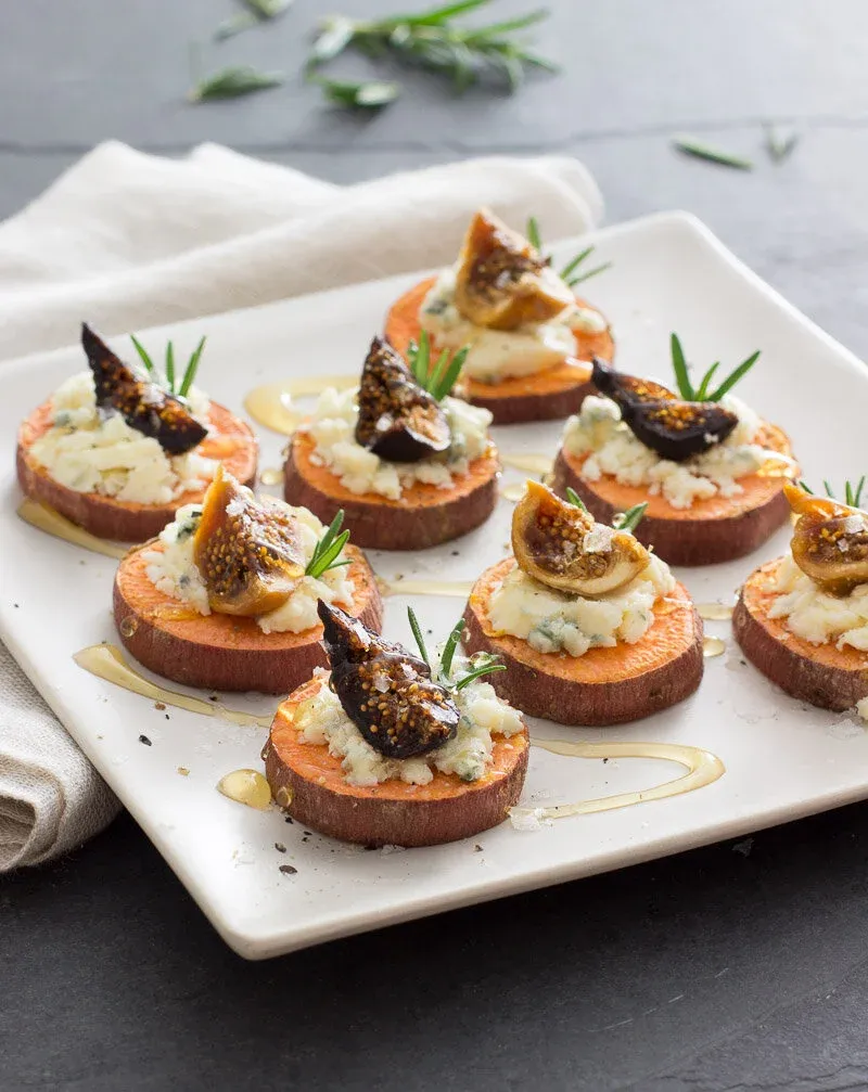 Sweet Potato Toast Bites