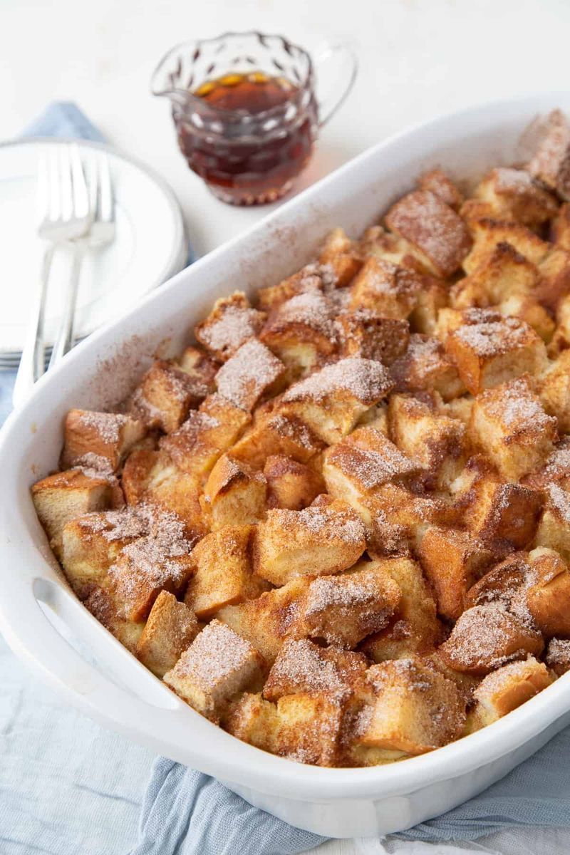 Stale Bread French Toast Bake