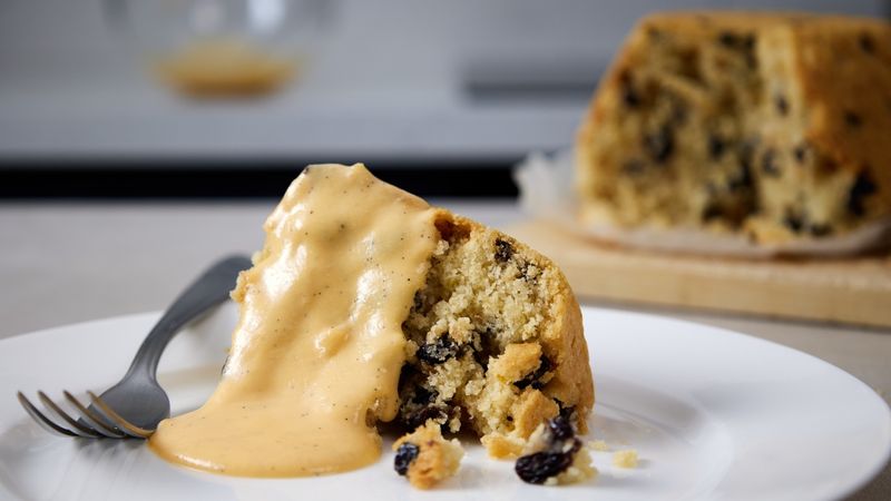 Spotted Dick and Custard
