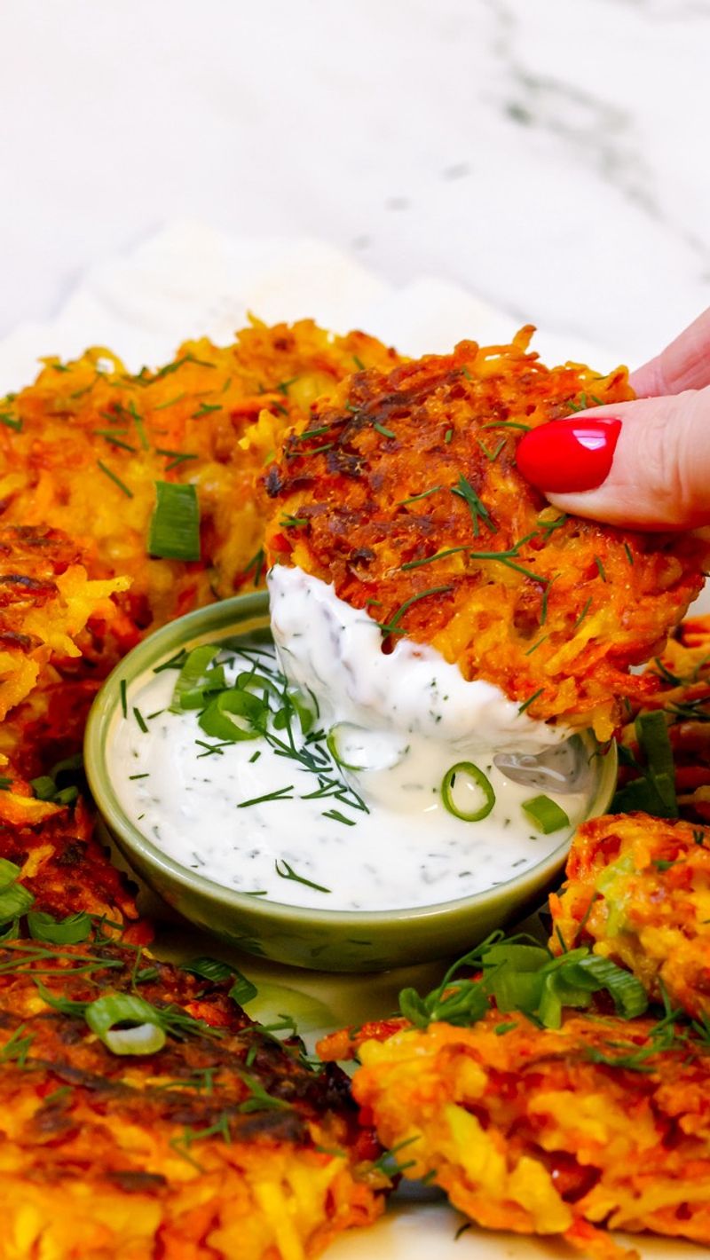 Carrot Fritters