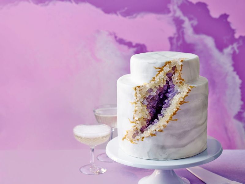 Edible Geode Crystals