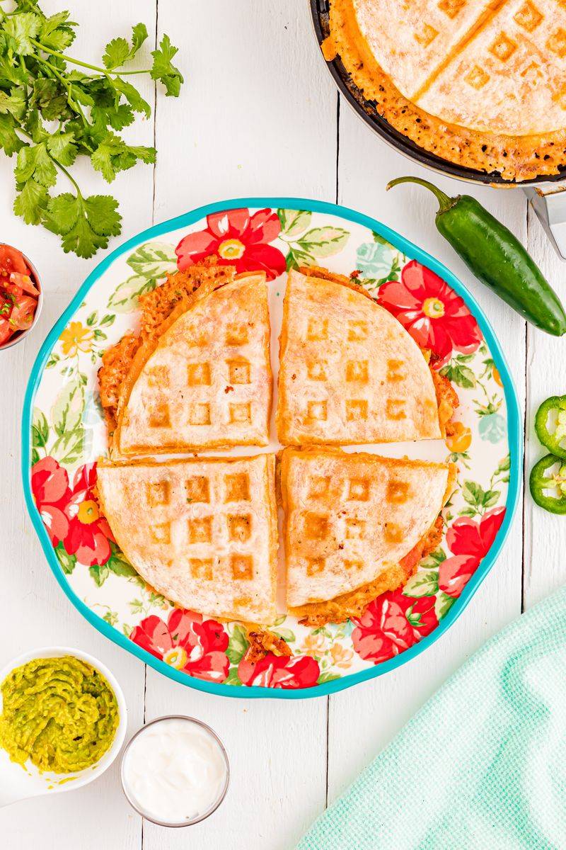 Quesadillas With A Crunch