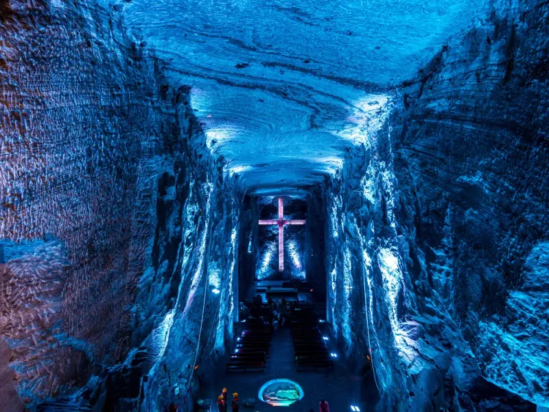 Salt Cathedral of Zipaquira, Colombia