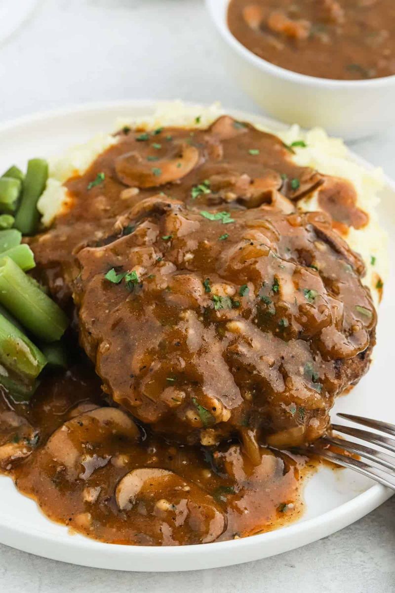 Salisbury Steak: Gravy Takes the Lead