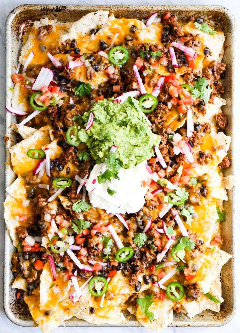 Nachos With All the Toppings