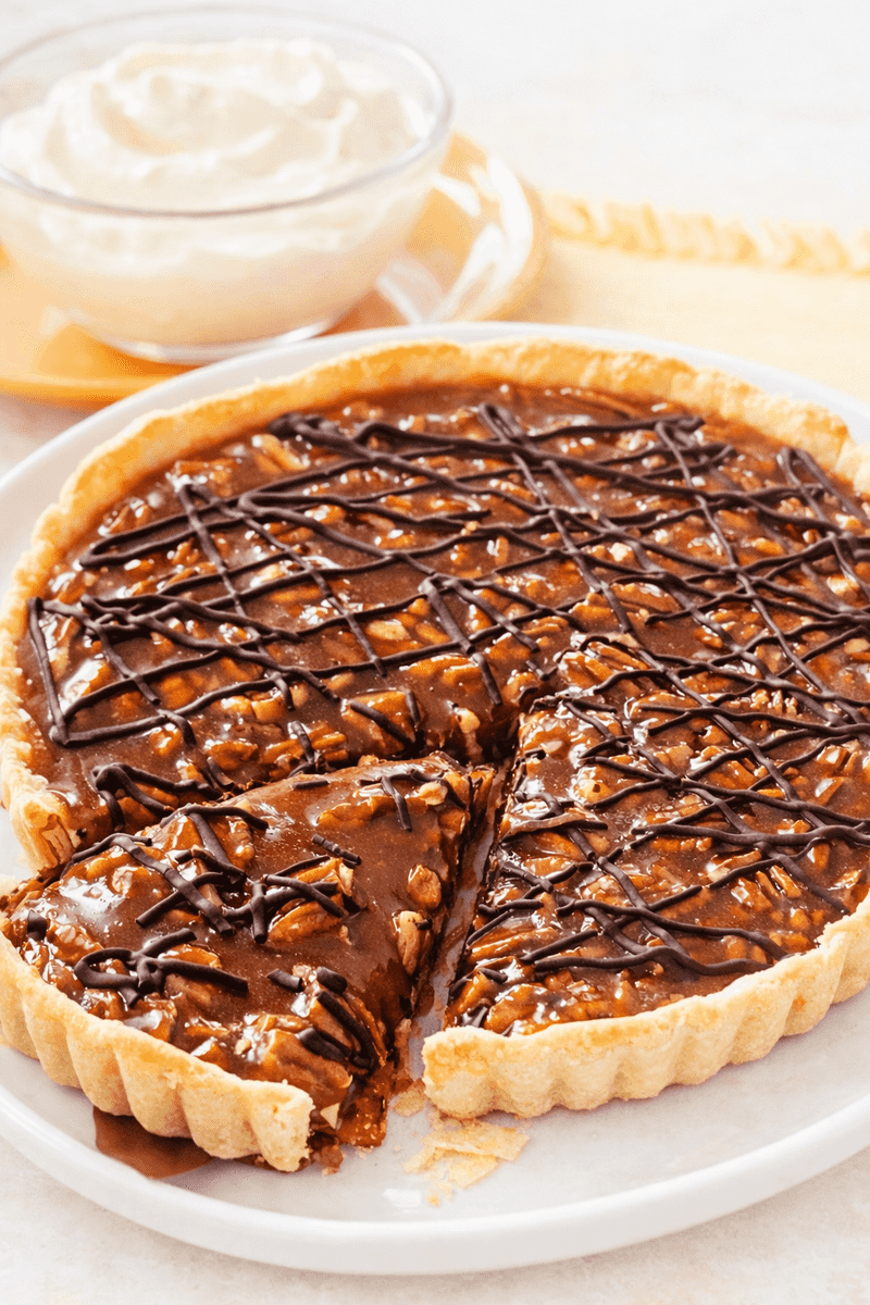 Caramel Pecan Turtle Pizza