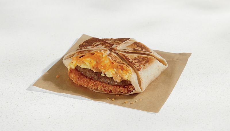 Taco Bell Breakfast Crunchwrap