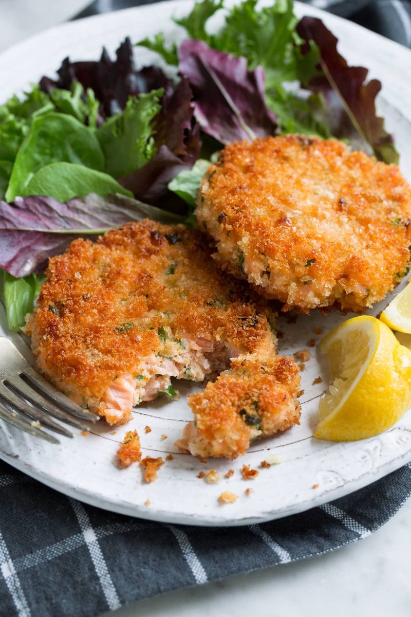 Salmon Cakes From a Can