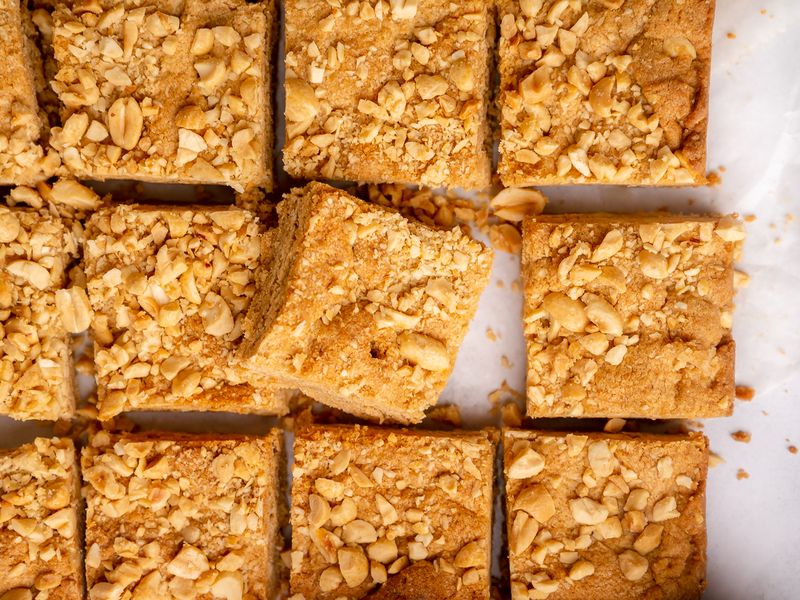 Peanut Butter Blondies