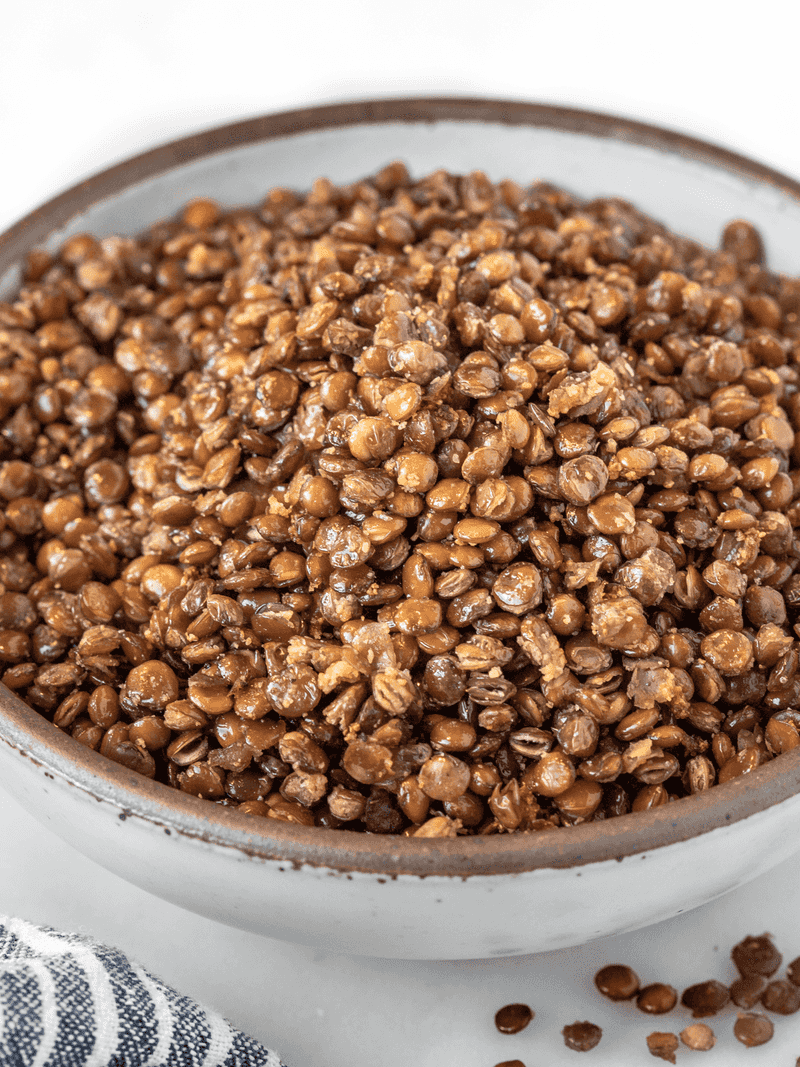 Crunchy Roasted Lentils