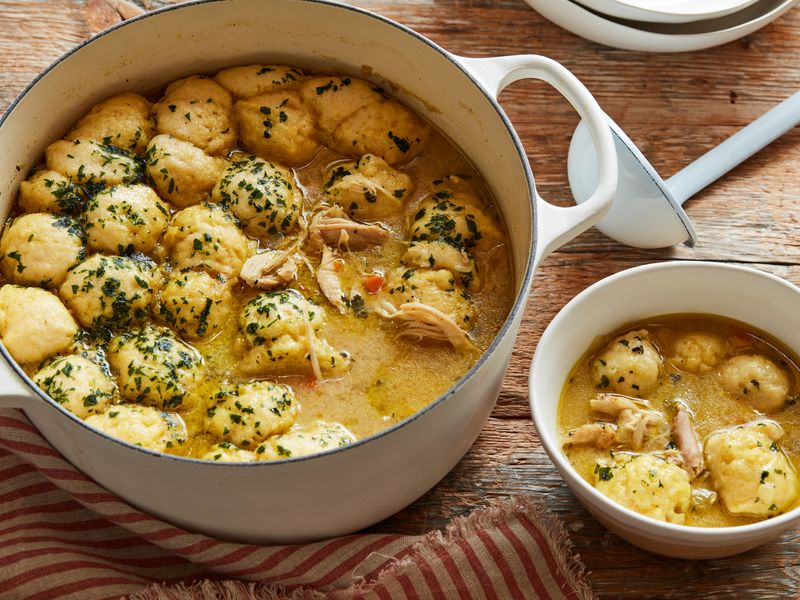 Chicken and Potato Dumplings